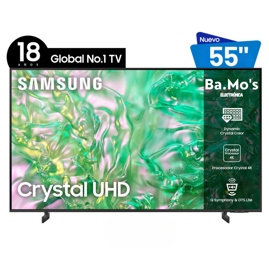 Pantalla 55" Pulgadas Crystal UHD 4K DU8000