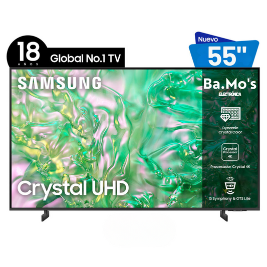 Pantalla 55" Pulgadas Crystal UHD 4K DU8000