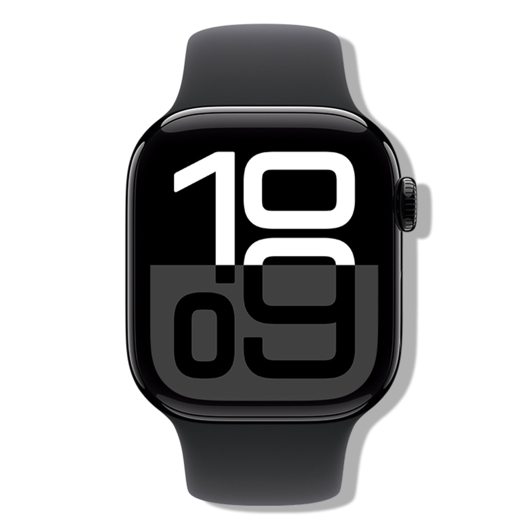 Watch Series 10 GPS, Caja de aluminio negro azabache de 46 mm