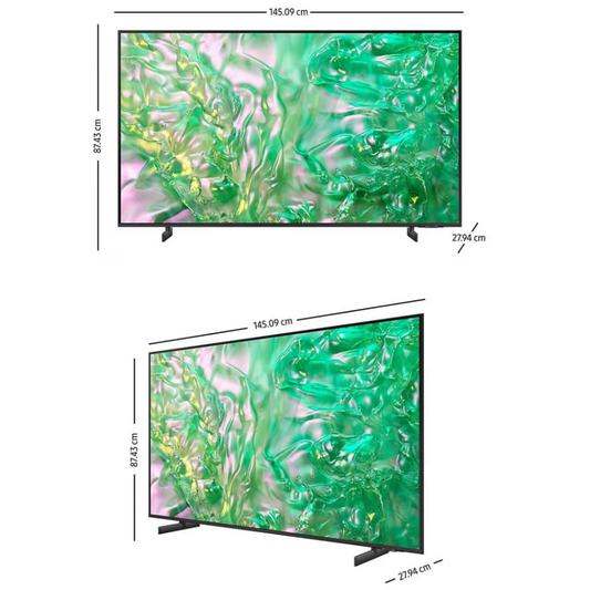 Pantalla 65" pulgadas Crystal UHD 4K DU8000