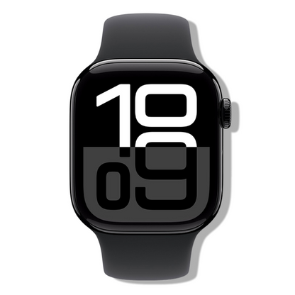 Watch Series 10 GPS, Caja de aluminio negro azabache de 46 mm