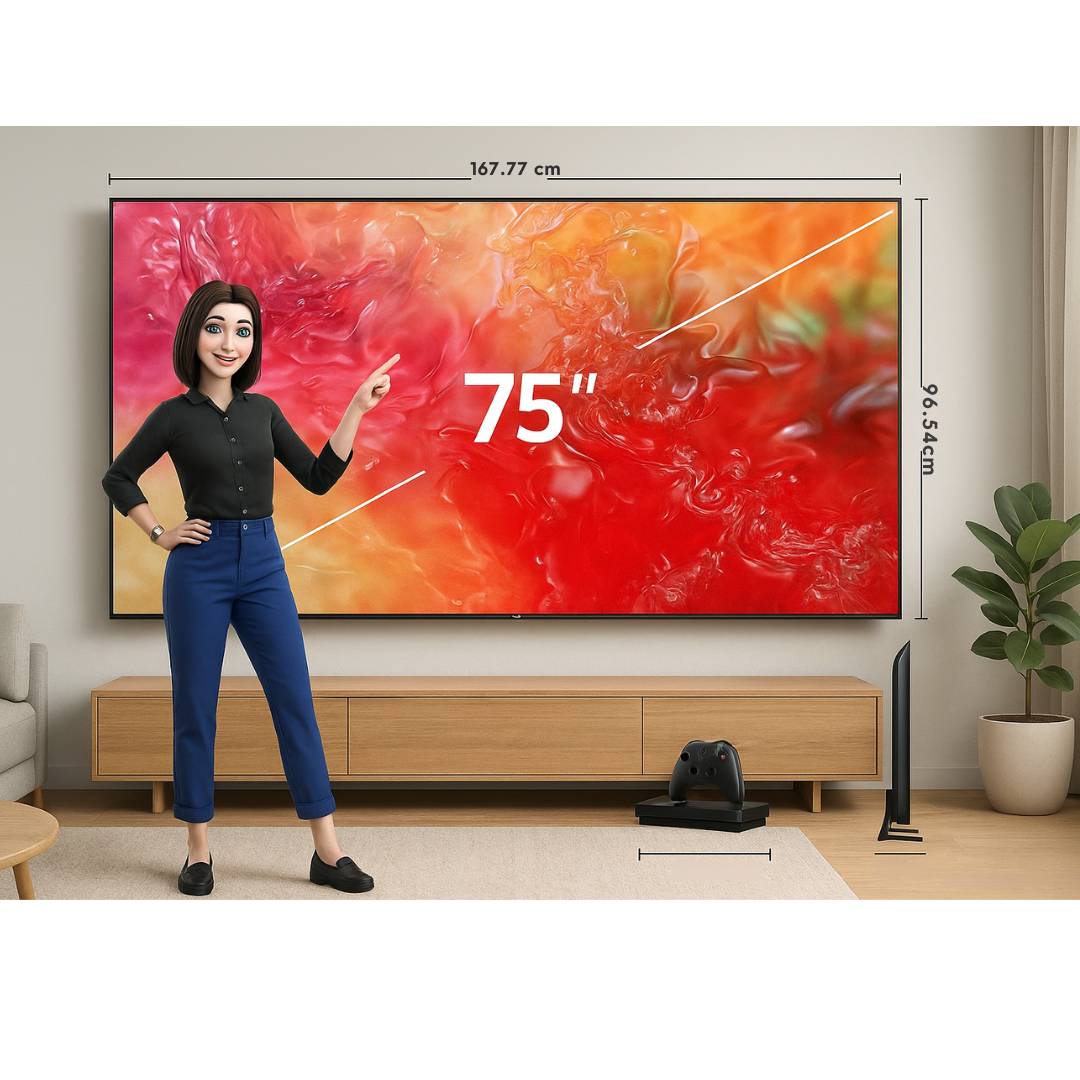 Pantalla 75" pulgadas Crystal UHD 4K DU7000